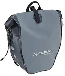 Produktbild: Prophete Seitenpacktasche | Fahrradtasche | grau | Volumen: 20 Liter | wasserdicht