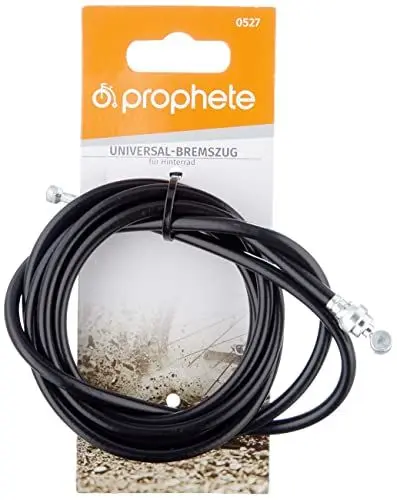 Produktbild: Prophete Universal Bremszug für Hinterrad, Bremsteil, Länge 160 cm, Farbe schwarz