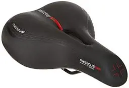 Produktbild: Prophete Wittkop Medicus Twin 3.0 Sattel | Citysattel | Fahrradsattel | Geleinlage und Elastomerdämpfung | 5-Zonen Polsterung | Schwarz