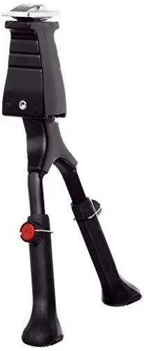Produktbild: Prophete Zweibein-Ständer | Fahrradständer für City- und Trekkingräder | Zweibeinständer höhenverstellbar 26-28 | Fahrrad Ständer | Doppelständer | Fahrrad Zubehör | ‎Aluminium | Schwarz