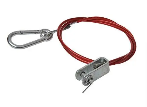 Produktbild: ProPlus 341303 Brems- und Abreißseil Abreisseil 100cm/1m mit Gabelkopf für Anhänger