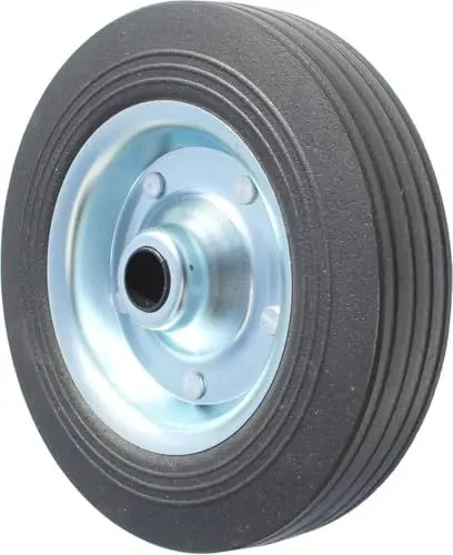 Produktbild: ProPlus Ersatzrad Stützrad Metall-Felge mit Vollgummi-Reifen 200x50mm