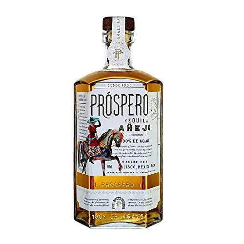 Produktbild: Propsero Prospero Anejo, 40% 70cl Tequila (1 x 0.7 l)