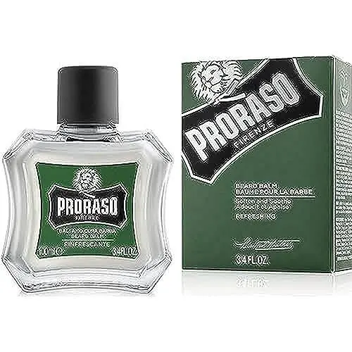 Produktbild: Proraso Bart-Balsam GREEN Refreshing - Klassiker mit Menthol und Eukalyptus - für normale Haut, 100 ml