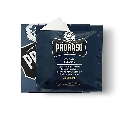 Produktbild: Proraso Erfrischungstücher Azur Lime 6St.