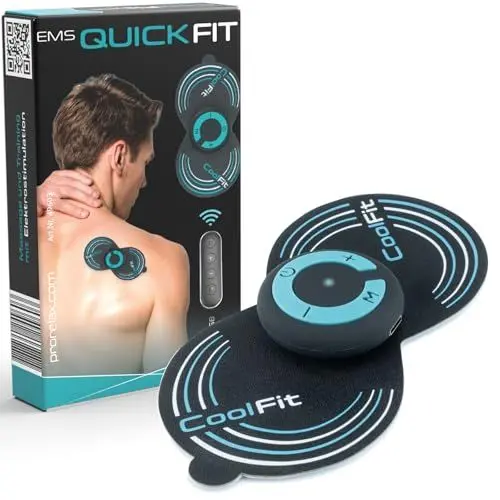 Produktbild: Prorelax Ems Quickfit 49603 Massage-Gerät, kompaktes Massagegerät, entspannende Massage, mit Elektroden, elektrische Stimulationstherapie