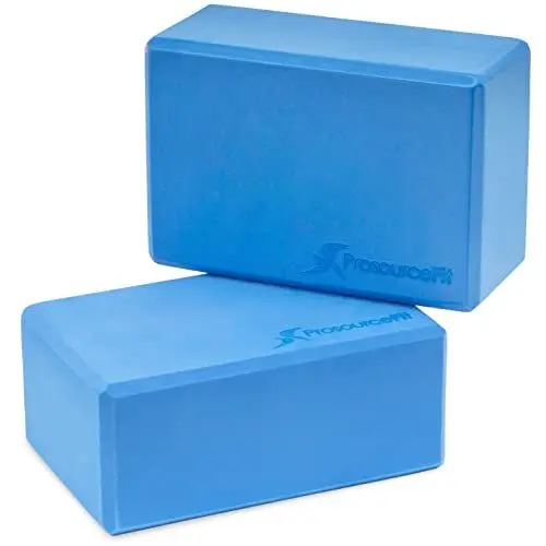 Produktbild: ProsourceFit Unisex – Erwachsene 859335003510 Yoga-Blöcke, Blau, Einheitsgröße
