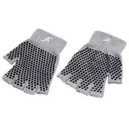 Produktbild: ProsourceFit Grippy Yoga Gloves Improve Your Yoga or Pilates Practice by Creating a Non-Slip Grip to Increase Stability and Reduce Sliding While Holding Poses