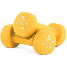 Produktbild: ProsourceFit Unisex – Erwachsene 810244021880 Hantel, Gelb, Einheitsgröße
