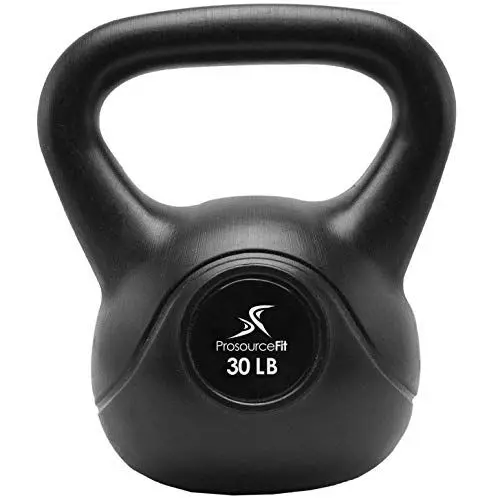 Produktbild: ProsourceFit Vinyl Plastic Kettlebell from 10, 15, 20, 25, 30 and 35 lbs