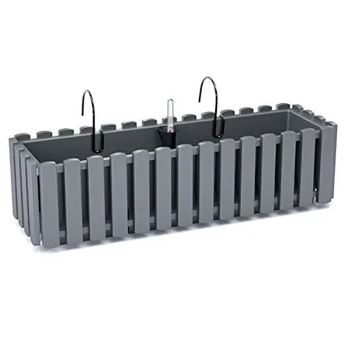 Produktbild: Prosperplast Jardinera für Balcón Boardee Fencycase W, Abmessungen (MM) 580x180x162, graue Steinfarbe