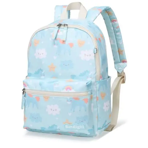 Produktbild: PROTAURI Rucksack Kinder - Mädchen Kindergarten Rucksack Kleinkind lässig Schulranzen mit Brustgurt kinderrucksack für Schule Reisen 2-5 Jahre
