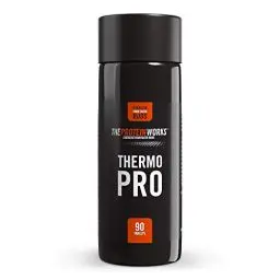 Produktbild: Protein Works Thermopro Tabletten | Preworkout Supplement mit Koffein | Reduziert Müdigkeit & Erschöpfung | Hilft beim Abnehmen | 90 Kapseln