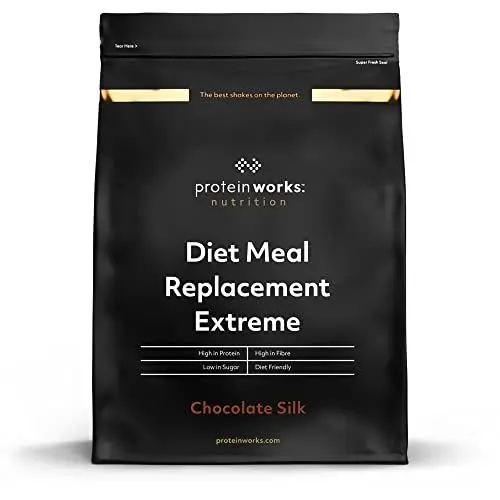 Produktbild: Protein Works - Diet Meal Replacement Extreme | 200 Kalorien pro Trinkmahlzeit | Diät Trinkmahlzeit | Abnehm Shake | 33 Servings | Chocolate Silk | 2kg