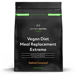 Produktbild: Protein Works - Veganer Mahlzeitenersatz Extreme | Salted Caramel | Zur Gewichtsabnahme und -kontrolle | 100% pflanzlich | 500g