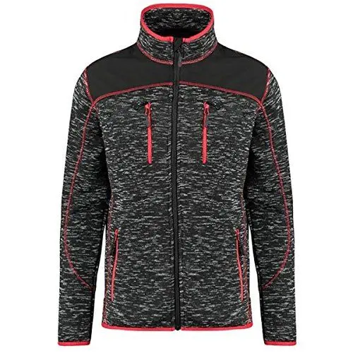 Produktbild: Protos® Inuit Herrenjacke Strick 104230, Farbe:dunkelgrau, Größe:S