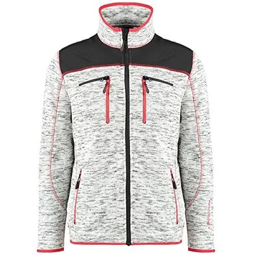 Produktbild: Protos® Inuit Herrenjacke Strick 104230, Farbe:hellgrau, Größe:S