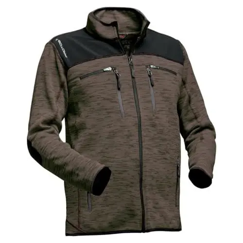 Produktbild: Protos Inuit Herrenjacke Strick 104230, Farbe:oliv, Größe:XL