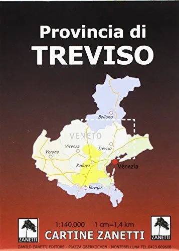 Produktbild: Provincia di Treviso 1:150.000 (Cartine stradali)