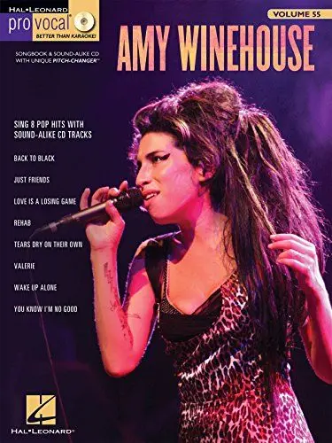 Produktbild: Provocal Volume 55 Winehouse Amy Womens Edition Vce BK/CD: Songbook & Sound-Alike CD with Unique Pitch-Changer. Sing 8 Pop Hits with Sound-Alike CD Tracks (Pro Vocal, 55, Band 55)