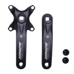 Produktbild: PROWHEEL Fahrrad-Kurbelarm, 1 Paar, universal, 152 mm/160 mm/165 mm/170 mm/175 mm, BCD, 104 mm, Vierkantloch, Fahrrad-Kurbelarm für Citybike, Rennrad, Klapprad, Mountainbike, E-Bike