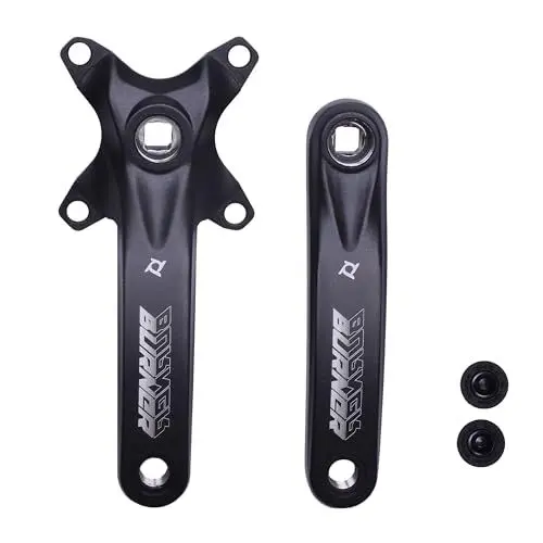 Produktbild: PROWHEEL Fahrrad-Kurbelarm, 1 Paar, universal, 152 mm/160 mm/165 mm/170 mm/175 mm, BCD, 104 mm, Vierkantloch, Fahrrad-Kurbelarm für Citybike, Rennrad, Klapprad, Mountainbike, E-Bike
