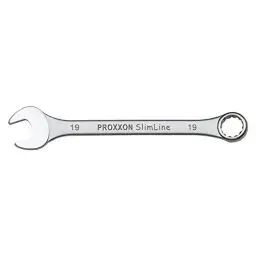 Produktbild: Proxxon 23930 Ring-Maulschlüssel SlimLine Größe 30mm - 15° abgewinkelt auf der Ringseite - Chrom-Vanadium Stahl