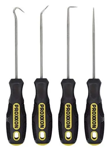 Produktbild: Proxxon 22700 Micro Haken- und Nadel Satz 4 teilig