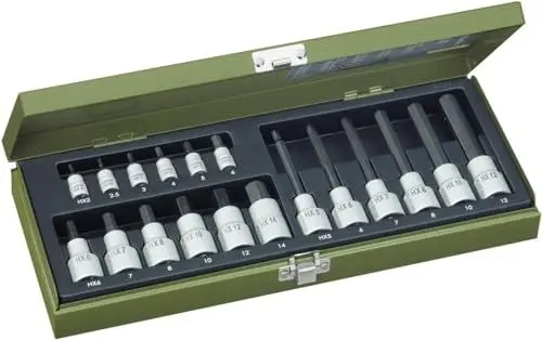 Produktbild: Proxxon 23100 Spezialsatz für Innensechskantschrauben mit 6,3mm (1/4
