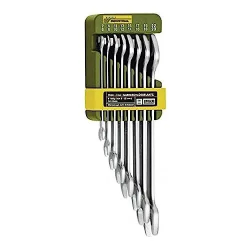 Produktbild: Proxxon 23800 Doppel-Maulschlüsselsatz, 8-teilig von 6 x 7 bis 20 x 22 mm