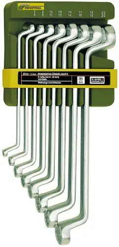 Produktbild: Proxxon 23810 Doppel-Ringschlüsselsatz, 8-teilig von 6 x 7 bis 20 x 22 mm