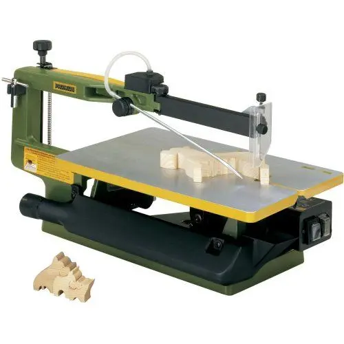 Produktbild: Proxxon Dekupiersäge DS 460 (2-Gang Elektro-Laubsäge·· 205 W·· Sägetisch 400 x 250 mm) 27094