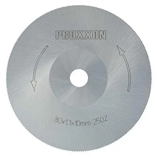 Produktbild: Proxxon 28730 Kreissägeblatt (Sägeblatt), Ø 80mm, 250 Zähne-für besonders Schnitte, extrem fein verzahnt