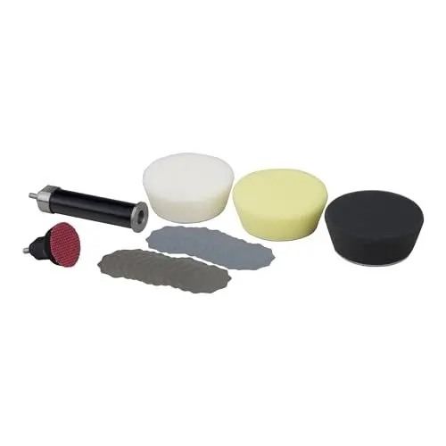 Produktbild: Proxxon 29070 Profi Set zum Feinschleifen und Polieren mit Schleifteller Ø30mm und 80mm Verlängerung