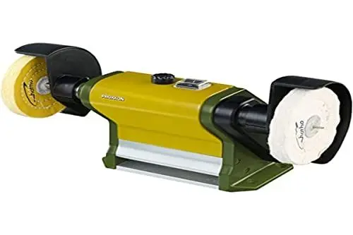 Produktbild: Proxxon 27180 Poliermaschine PM100 inklusiv 2 x Polierscheiben und Polierriegel , 230 Volt Anschluß