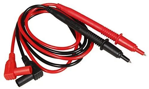 Produktbild: MC Power - Prüf-Kabelsatz | M1300-ISO | 90 cm, isolierte 4mm-Stecker, Prüfleitung für Multimeter, Labor und Elektronik