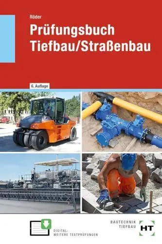 Produktbild: Prüfungsbuch Tiefbau/Straßenbau