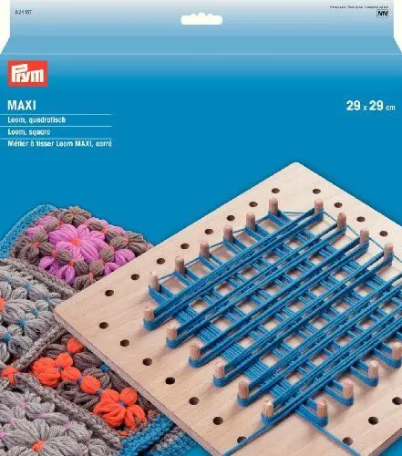 Produktbild: PRYM 624157 Loom MAXI quadratisch 29x29cm, Beige