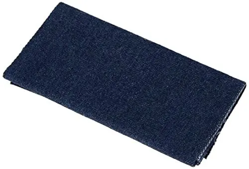 Produktbild: PRYM Flickstoff Jeans Denim 12 x 45 cm dunkelblau zum Bügeln 929 550