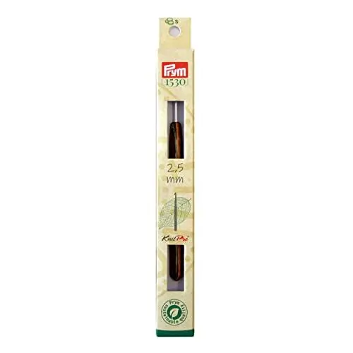 Produktbild: Prym 223511 Woll-Häkelnadel NATURAL 2,50 mm