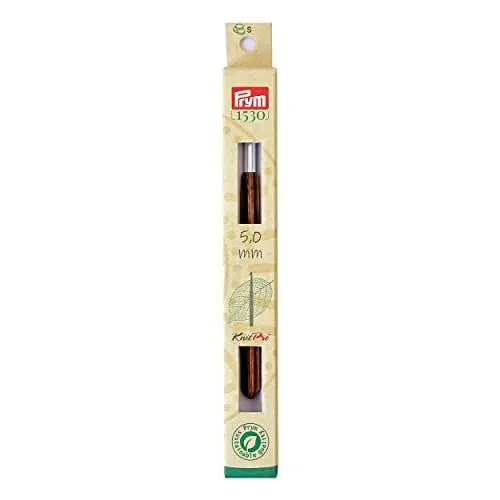 Produktbild: Prym 223516 Woll-Häkelnadel NATURAL 5,00 mm