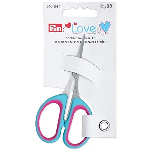 Produktbild: Prym 610-544 Stickschere, Blau, Pink, Silber, One Size