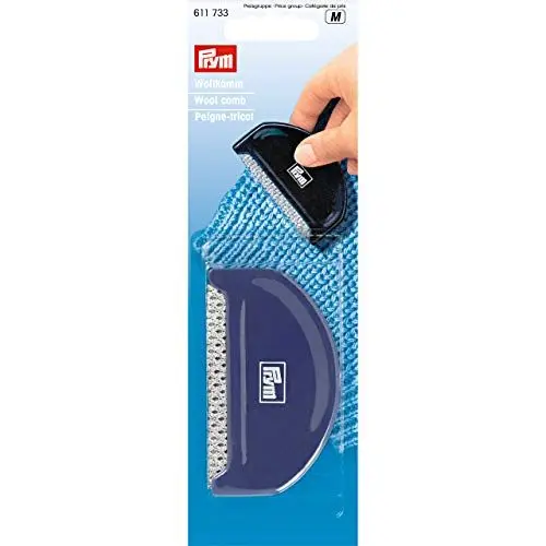 Produktbild: Prym 611733 Wollkamm aus Kunststoff, pflaumenblau