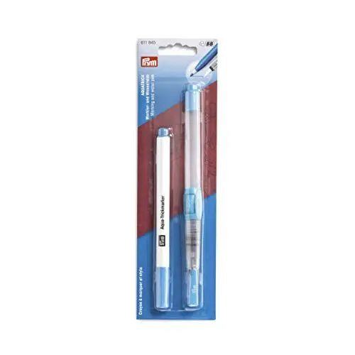 Produktbild: Prym 611.845 611845 Aqua-Trickmarker + Wasserstift Aquatrick Marking and Water Pen, Kunststoff, White, Einheitsgröße