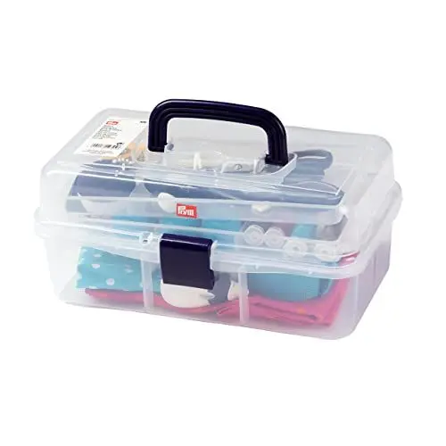 Produktbild: Prym 612725 Transparent Sewing Box, 33 x 20 x 15