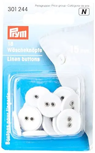 Produktbild: Prym Buttons, White, One Size