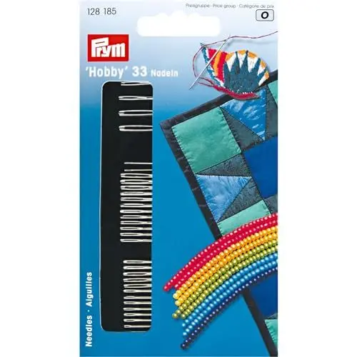 Produktbild: Prym Hobby Nähnadeln, Steel, Silber, 15,5 cm Länge x 8 cm Breite x 0,2 cm Höhe