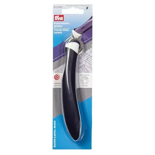 Produktbild: Prym Kopierrädchen gezahnt ergonomic, Pflaumenblau, navy blue, 1 Stück