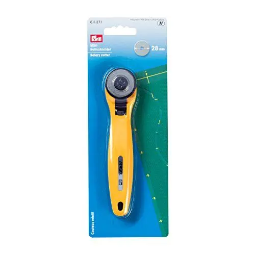 Produktbild: Prym Mini 28 mm Rollschneider, Kunststoff, gelb/schwarz, 28mm