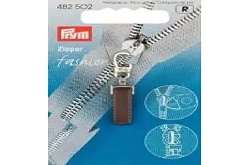 Produktbild: Prym Zipper, Stainless Steel, braun, 2 x 1 x 1 cm
